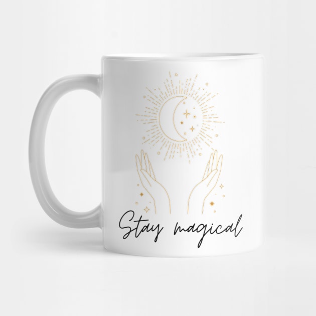 Stay magical elegant graphic by CameltStudio